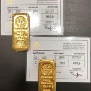 Gold bars
