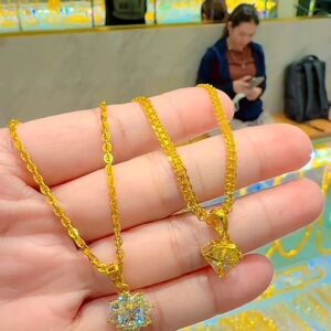 Gold necklace