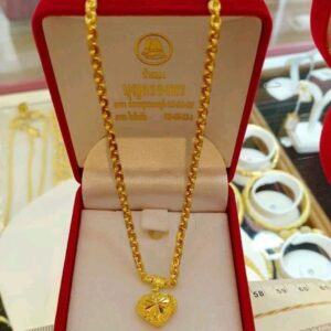 Gold necklace