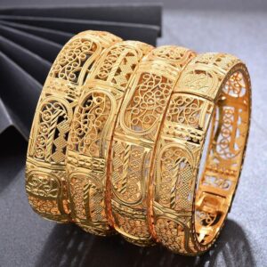 Gold bracelets